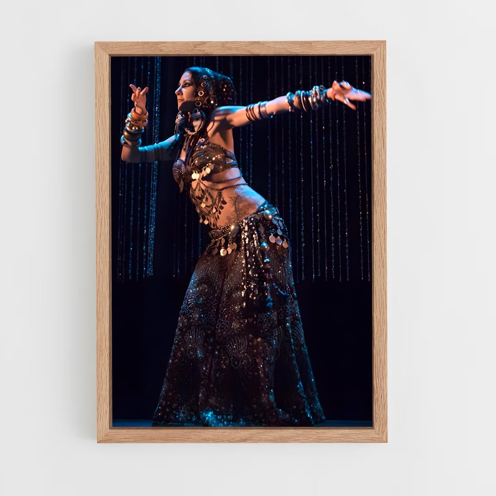 Poster Rachel brice dorée – affiche Danse (vue 4)